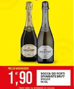 Vantaggio Cash&Carry Rocca dei forti spumante brut/ dolce offerta