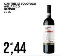 Vantaggio Cash&Carry Cantine di solopaca aglianico sannio offerta