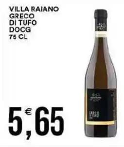 Vantaggio Cash&Carry Villa raiano greco di tufo docg offerta