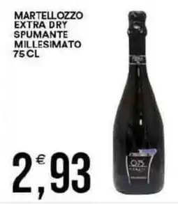 Vantaggio Cash&Carry Martellozzo extra dry spumante millesimato offerta