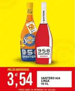 Vantaggio Cash&Carry Santero 958 linea offerta