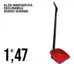 Vantaggio Cash&Carry Alza immondizia reclinabile bordo gomma offerta