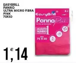 Vantaggio Cash&Carry Easybrill panno ultra micro fibra pink 70x50 offerta