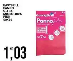 Vantaggio Cash&Carry Easybrill panno ultra microfibra pink 50x50 offerta