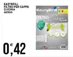 Vantaggio Cash&Carry Easybrill filtro per cappa cucina 40x80 offerta
