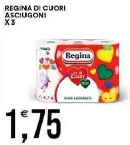 Vantaggio Cash&Carry Regina di cuori asciugoni x3 offerta