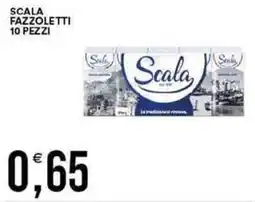 Vantaggio Cash&Carry Scala fazzoletti 10 pezzi offerta