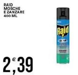 Vantaggio Cash&Carry Raid mosche e zanzare offerta