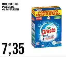 Vantaggio Cash&Carry Bio presto polvere 62 misurini offerta