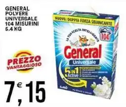 Vantaggio Cash&Carry General polvere universale 104 misurini offerta