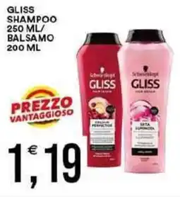 Vantaggio Cash&Carry Gliss shampoo/ balsamo offerta
