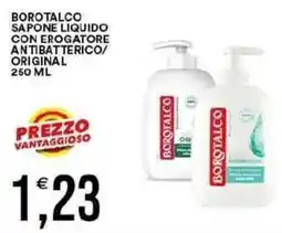 Vantaggio Cash&Carry Borotalco sapone liquido con erogatore antibatterico/ original offerta