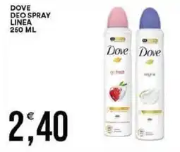 Vantaggio Cash&Carry Dove deo spray linea offerta