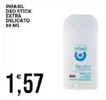 Vantaggio Cash&Carry Infasil deo stick extra delicato offerta