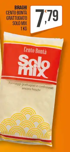 Cash pro Biraghi cento bontà grattugiato solo mix 1 kg offerta