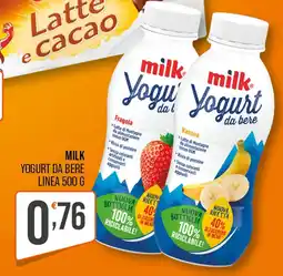 Cash pro Milk yogurt da bere linea 500 g offerta