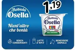 Famila Superstore Robiola Osella offerta