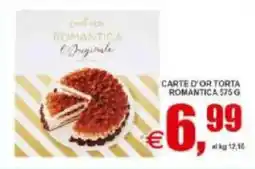 Pewex Carte d'or torta romantica offerta