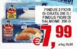Pewex Findus 2 fiori diorata/ findus fiori di salmone offerta
