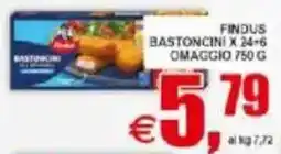 Pewex Findus bastoncini x 24-6 omaggio offerta