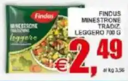 Pewex Findus minestrone tradiz leggero offerta
