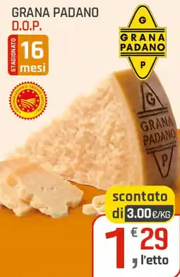 Supermercati Dok Grana padano d.o.p. offerta