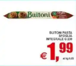 Pewex Buitoni pasta sfoglia integrale offerta