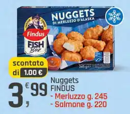Supermercati Dok Nuggets FINDUS offerta