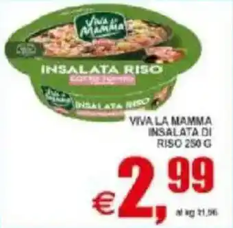 Pewex Viva la mamma insalata di riso offerta