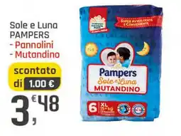 Supermercati Dok Sole e Luna PAMPERS offerta