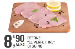 Supermercati Dok Fettine "le perfettine" di suino offerta