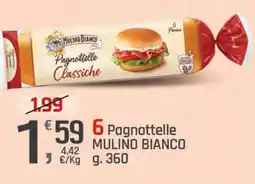 Supermercati Dok 6 Pagnottelle MULINO BIANCO offerta