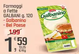 Supermercati Dok Formaggi a Fette GALBANI offerta