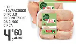 Supermercati Dok Fusi - sovracosce di pollo offerta