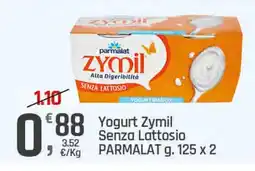 Supermercati Dok Yogurt Zymil Senza Lattosio PARMALAT offerta