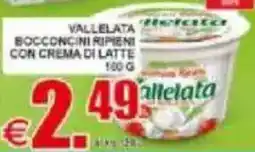 Pewex Vallelata bocconcini ripieni con crema di latte offerta