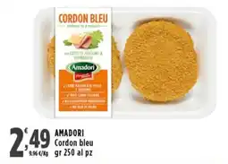 Rossotono Carrefour AMADORI Cordon bleu offerta