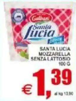 Pewex Santa lucia mozzarella senza lattosio offerta