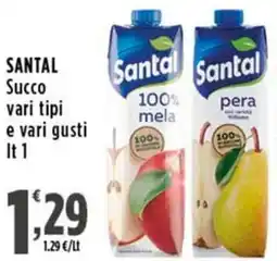 Rossotono Carrefour SANTAL Succo offerta
