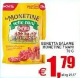 Pewex Beretta salame monetine 7 nani offerta