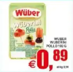 Pewex Wuber wuberini pollo offerta