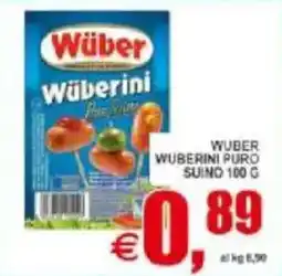Pewex Wuber wuberini puro suino offerta