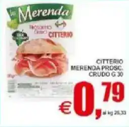 Pewex Citterio merenda prosc. crudo offerta
