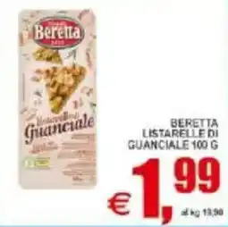 Pewex Beretta listarelle di guanciale offerta