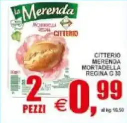 Pewex Citterio merenda mortadella regina offerta