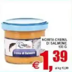 Pewex Norita crema di salmone offerta
