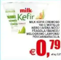 Pewex Milk kefir cremoso mirtillo nero/ avena noci offerta