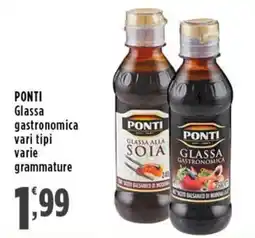 Rossotono Carrefour PONTI Glassa gastronomica offerta