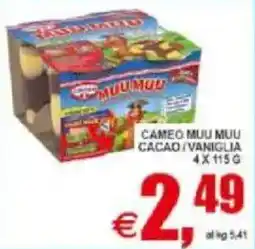 Pewex Cameo muu muu cacao/vaniglia offerta