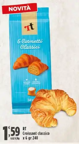 Rossotono Carrefour RT Croissant classico offerta